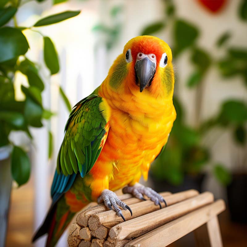 Exercise and Mental Stimulation of parrots