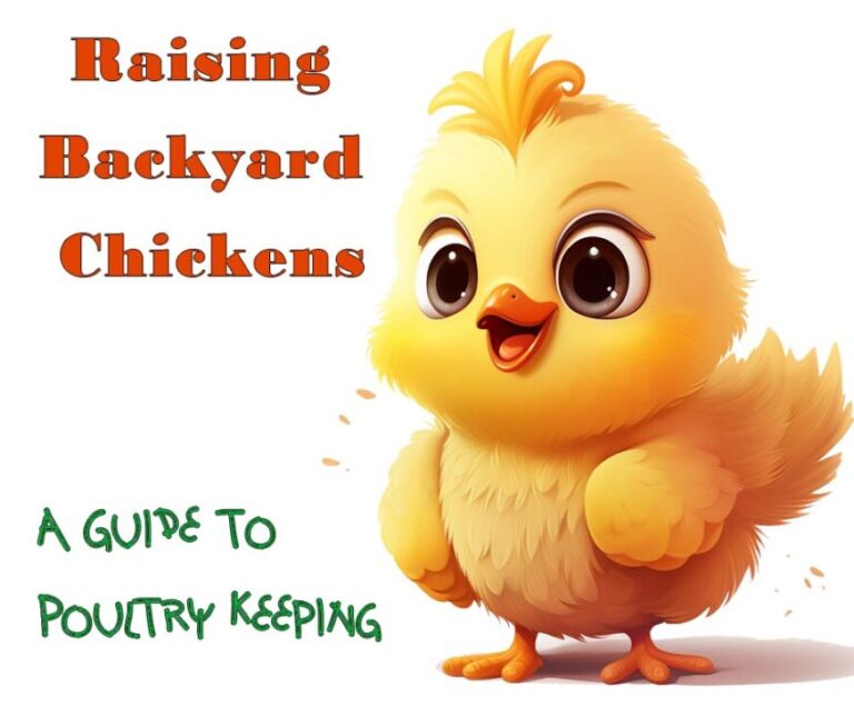 Raising Backyard Chickens. A Guide to Poultry Keeping