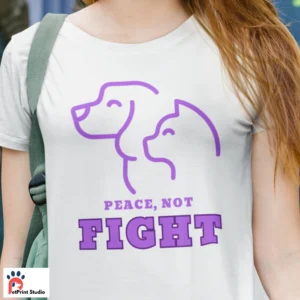 Peace, No Fight Pet Anti-war Message (6)
