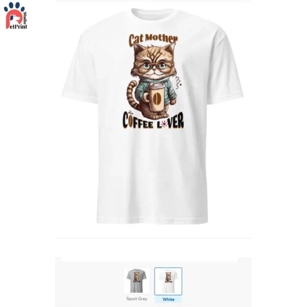 Cat Mother Coffee Lover Light Colors (4) coffee addiction