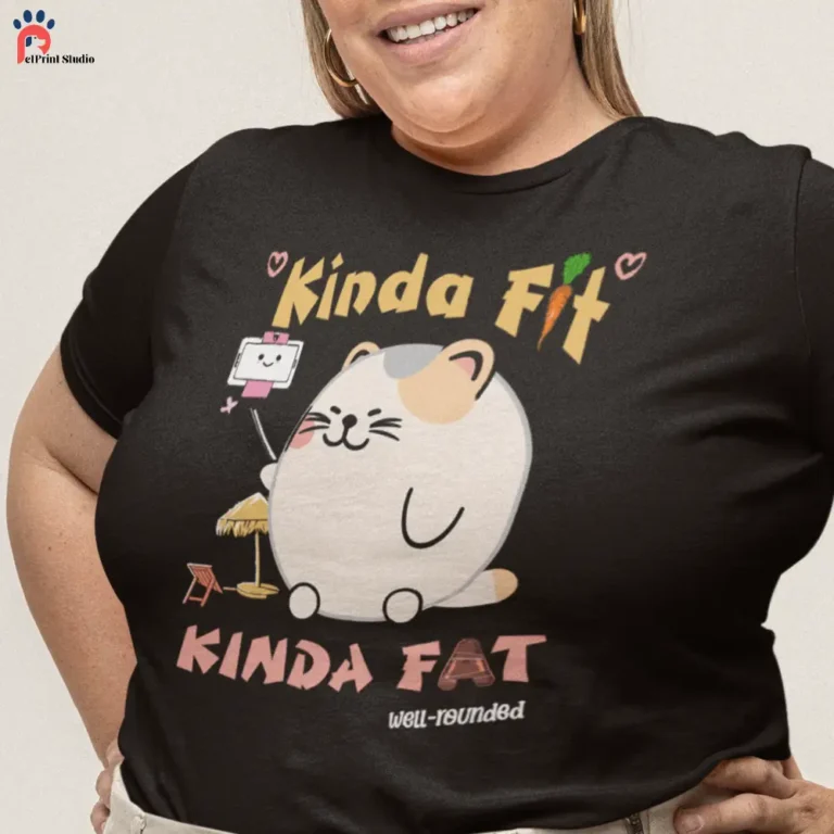 Kinda Fit Kinda Fat, Well Rounded Funny Cat (2)